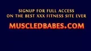 في صالة رياضه سكس